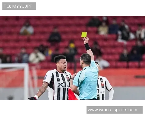 张琳芃与林加德场上冲突激烈主裁判果断出示黄牌警告两人